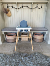 Load image into Gallery viewer, Lagoon | Ikea Antilop High Chair Vegan Leather Cushion Cover 🄽🄴🅆