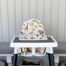 Load image into Gallery viewer, Safari | Ikea Antilop High Chair Vegan Leather Cushion Cover 🄽🄴🅆