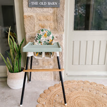 Load image into Gallery viewer, Cypress Sage | Ikea Antilop Highchair Full Cover Placemat
