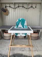 Load image into Gallery viewer, Royal Palm | Ikea Antilop High Chair Cushion Cover