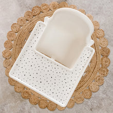 Load image into Gallery viewer, White Terrazzo | Ikea Antilop Highchair Placemat
